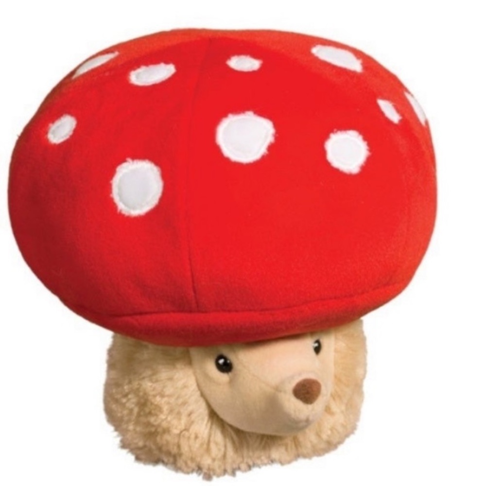 Douglas toys mushroom hedgehog plush